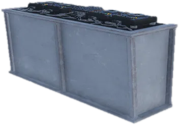 Transparent PNG of the GTA V prop sf_prop_sf_dj_desk_01a