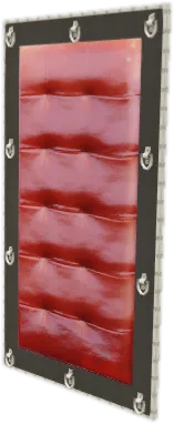 Transparent PNG of the GTA V prop v_res_d_paddedwall