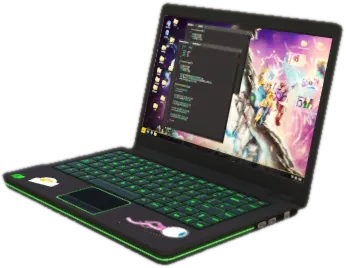 Transparent PNG of the GTA V prop xm_prop_x17_laptop_lester_01