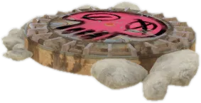 Transparent PNG of the GTA V prop xs_prop_arena_landmine_01a
