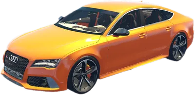 Transparent PNG of the GTA V vehicle 2013rs7