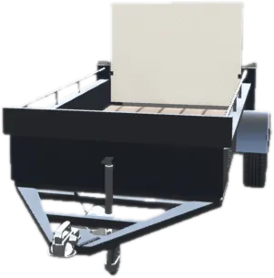 Transparent PNG of the GTA V vehicle 204strailer