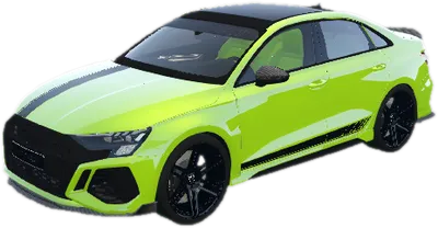 Transparent PNG of the GTA V vehicle 22rs3mh500sedan