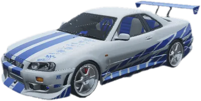 Transparent PNG of the GTA V vehicle 2f2fgtr34