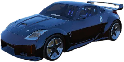 Transparent PNG of the GTA V vehicle 350zdk