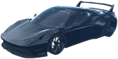Transparent PNG of the GTA V vehicle 458mishadesign