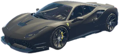Transparent PNG of the GTA V vehicle 488misha