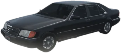 Transparent PNG of the GTA V vehicle 600sel