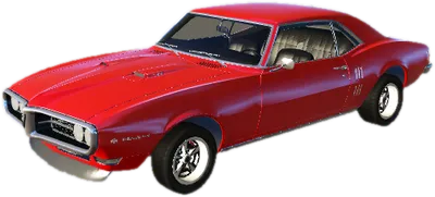 Transparent PNG of the GTA V vehicle 68firebird