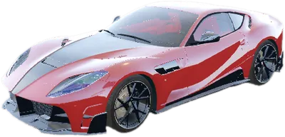 Transparent PNG of the GTA V vehicle 812mansory