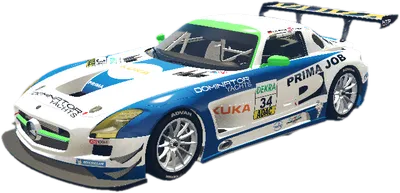 Transparent PNG of the GTA V vehicle amggt3