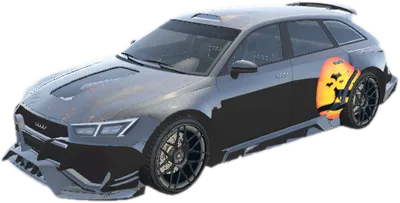 Transparent PNG of the GTA V vehicle argento_halloween