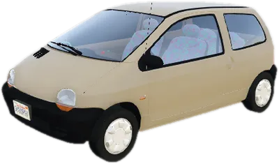 Transparent PNG of the GTA V vehicle twingo