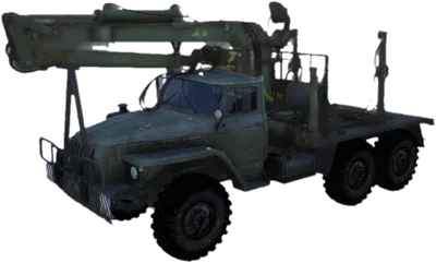 Transparent PNG of the GTA V vehicle uralcrane