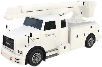 Transparent PNG of the GTA V vehicle utillitruck4