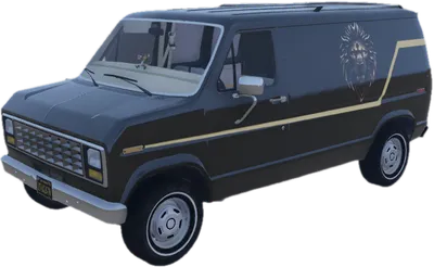 Transparent PNG of the GTA V vehicle van_blacklions