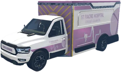 Transparent PNG of the GTA V vehicle vdambulance3