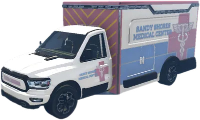 Transparent PNG of the GTA V vehicle vdambulance7