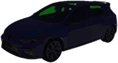 Transparent PNG of the GTA V vehicle vwgolf8r