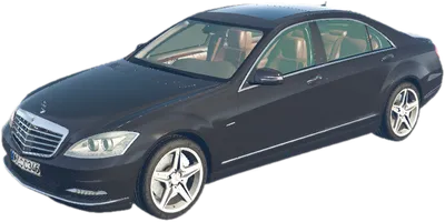 Transparent PNG of the GTA V vehicle w221s500