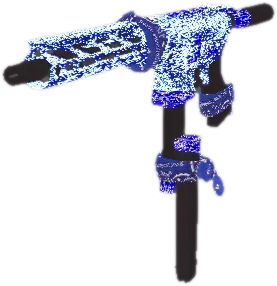 Transparent PNG of the GTA V weapon 9mmarpblue