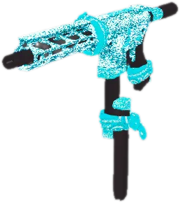 Transparent PNG of the GTA V weapon 9mmarpblue2
