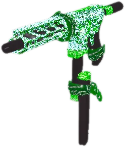 Transparent PNG of the GTA V weapon 9mmarpgreen