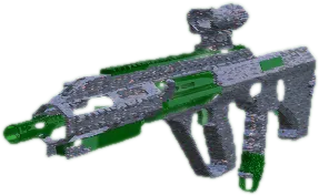Transparent PNG of the GTA V weapon augvvsgreen