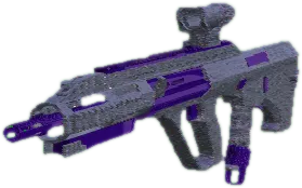 Transparent PNG of the GTA V weapon augvvspurple