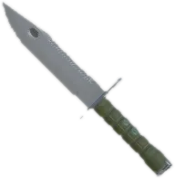 Transparent PNG of the GTA V weapon bayonet