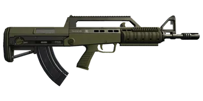 Transparent PNG of the GTA V weapon bullpuprifle_1
