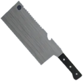Transparent PNG of the GTA V weapon butcher