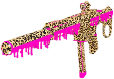 Transparent PNG of the GTA V weapon cheetahpink