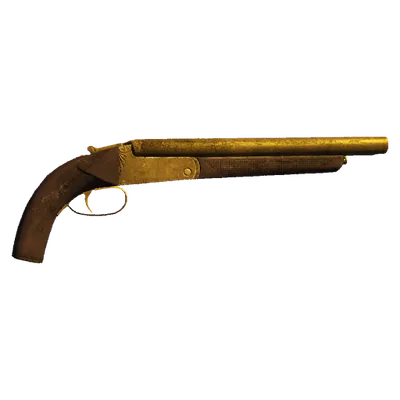 Transparent PNG of the GTA V weapon dbshotgun_2