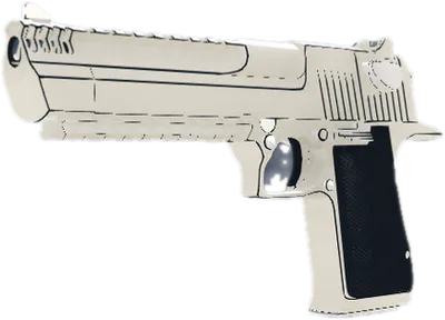 Transparent PNG of the GTA V weapon desertwhite