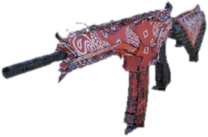 Transparent PNG of the GTA V weapon foolv2_red