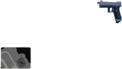 Transparent PNG of the GTA V weapon g17g5mos