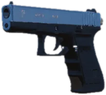 Transparent PNG of the GTA V weapon g17red