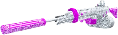 Transparent PNG of the GTA V weapon g556vvspink