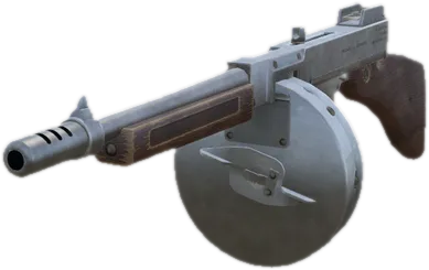 Transparent PNG of the GTA V weapon gusenberg