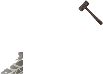 Transparent PNG of the GTA V weapon leatherface_hammer