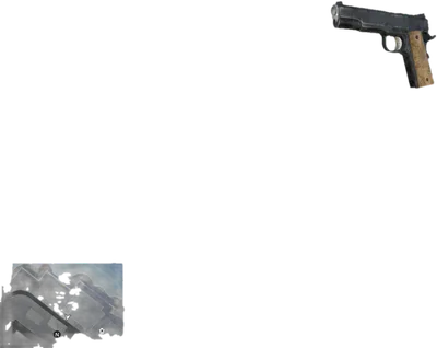 Transparent PNG of the GTA V weapon m1911