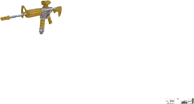 Transparent PNG of the GTA V weapon m4a1icedgmshop