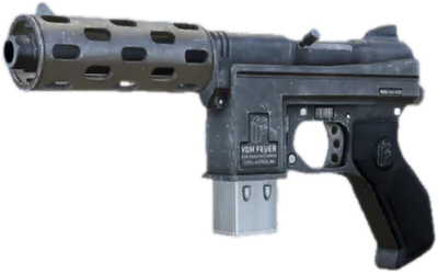 Transparent PNG of the GTA V weapon machinepistol