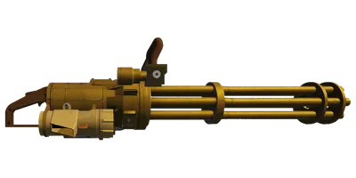 Transparent PNG of the GTA V weapon minigun_2