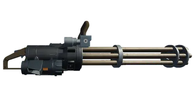 Transparent PNG of the GTA V weapon minigun_5