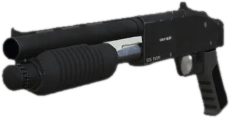 Transparent PNG of the GTA V weapon sawnoffshotgun