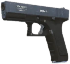 Transparent PNG of the GTA V weapon servicepistol_9mm