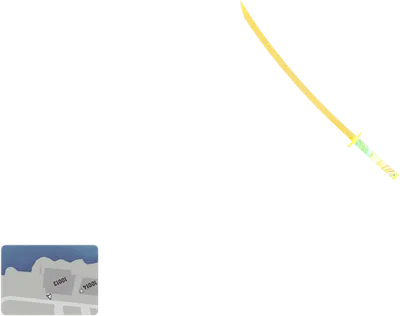 Transparent PNG of the GTA V weapon stpatkatana