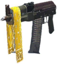 Transparent PNG of the GTA V weapon swp2dracogold